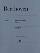 Sonatas Volume 2 by Beethoven Ludwig van for Piano