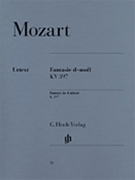 Fantasy In D Minor K 397 by Mozart Wolfgang Amadeus for Piano