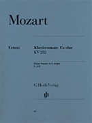 Sonata K282 E-flat Major by Mozart Wolfgang Amadeus for Piano