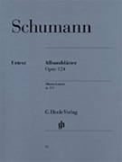 Album Leaves Opus 124 Revised by Schumann for Piano