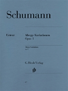 Abegg Variations Opus 1 by Schumann for Piano