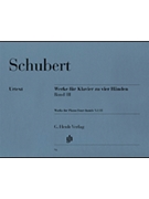Works For Piano 4 Hands III by Schubert Franz for 1 Piano 4 Hands