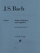 Little Preludes & Fugues by Bach Johann Sebastian for Piano (w Fingering)
