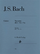 Toccatas by Bach Johann Sebastian - Theopold and Steglich - for Piano