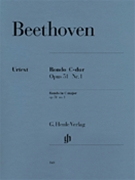 Rondo Opus 51 #1 C Major by Beethoven Ludwig van - Von Irmer and Lampe - for Piano
