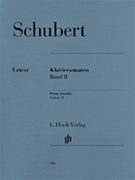 Sonatas Volume 2 by Schubert for Piano