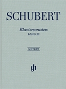 Sonatas Volume 3 by Schubert for Piano