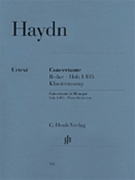 Concerto In B-flat Major Hob I:105 by Haydn Joseph - Siegfried Petrenz - for 2 Piano 4 Hands