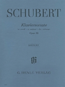 Sonata Opus 42 A Minor by Schubert for Piano