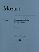 Sonata K332 F Major by Mozart Wolfgang Amadeus for Piano
