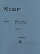 Piano Quartets by Mozart Wolfgang Amadeus for Piano Quartet