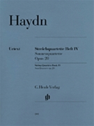 String Quartets Volume 4 Opus 20 by Haydn Joseph for Str Quartet (Vol 4)
