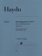 String Quartets Volume 5 Opus 33 by Haydn Joseph for Str Quartet (Vol 5)