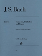 Fantasies Preludes & Fugues by Bach Johann Sebastian for Piano