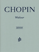 Waltzes by Chopin Frederic - Zimmermann - for Piano Clothbound