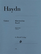 Piano Trios Volume 1 by Haydn Joseph - Stockmeier - for Piano Trio