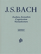 Suites Sonatas Capriccios Variations by Bach Johann Sebastian for Piano