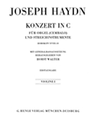 Concerto for Organ (Harpsichord) with String Instruments C Major Hob.XVIII:10 by Haydn Joseph for