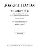 Concerto for Organ (Harpsichord) with String Instruments C Major Hob.XVIII:10 by Haydn Joseph for