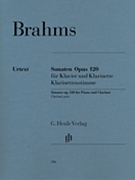 Sonatas Opus 120 - Clarinet Part Only by Brahms Johannes - Steegmann Monica - for Clarinet Part