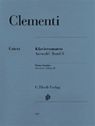 Selected Sonatas Volume 2 by Clementi Muzio for Piano