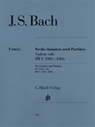 Sonatas & Partitas by Bach Johann Sebastian for Violin Sol