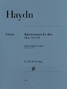 Sonata XVI:49 E Flat Major by Haydn for Piano
