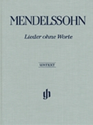 Songs Without Words by Mendelssohn Felix for Piano