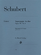 Impromptu Opus 90 #4 A-flat Major by Schubert for Piano