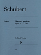 Moments Musicaux Opus 94 by Schubert for Piano