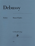 12 Etudes by Debussy Claude for Piano (Urtext)