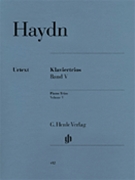 Piano Trios Volume 5 by Haydn Joseph for Piano Trio
