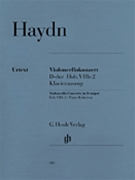 Concerto In D Hobviib - 2 by Haydn Joseph - Zorzor/ginzel - for Cello and Piano