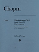 Concerto #2 Opus 21 F Minor by Chopin Frederic for 2 Piano 4 Hands