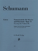 Fantasy Pieces Opus 73 by Schumann Robert for Cello and Piano