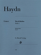 String Trios Volume 1 (divertimenti) by Haydn Joseph for String Trio