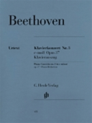 Concerto #3 Opus 37 C Minor by Beethoven Ludwig van for 2 Piano 4 Hands