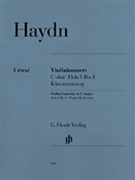 Concerto In C Hob. Viia - 1 Edition by Haydn Joseph for Violin and Piano
