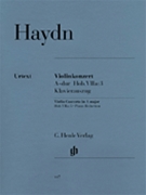 Concerto In A Major by Haydn Joseph for Violin and Piano