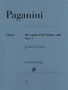 24 Capricci Opus 1 by Paganini Niccolo for Violin Sol