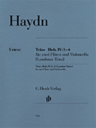 Trios Hob.iv - 1-4 (london Trios) by Haydn Joseph - Friesenhagen - for Instrument Trio (Urtext Friesenhagen)