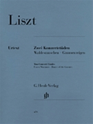 2 Concert Etudes by Liszt Franz for Piano