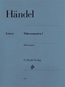 Sonatas Volume 1 by Handel George Frideric for Flute and Piano