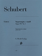 Impromptu Opus 90 #1 by Schubert for Piano