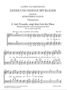 Complete Songs for Voice and Piano - Volume III by Beethoven Ludwig van for