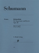 Dichterliebe Opus 48 by Schumann Robert - Urtext - for High Voice Collection