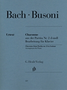 Chaconne from Partita No. 2 in D Minor by Bach Johann Sebastian for Piano