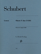 Octet in F Major D 803 by Schubert Franz for Parts