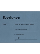 Works for Piano Four-Hands by Beethoven Ludwig van for