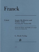 Sonata A Major by Franck Cesar - Jules Delsart - for Cello